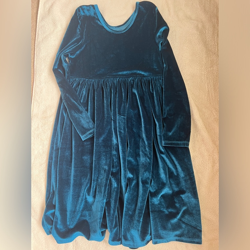 Pink chicken velvet dress size 14